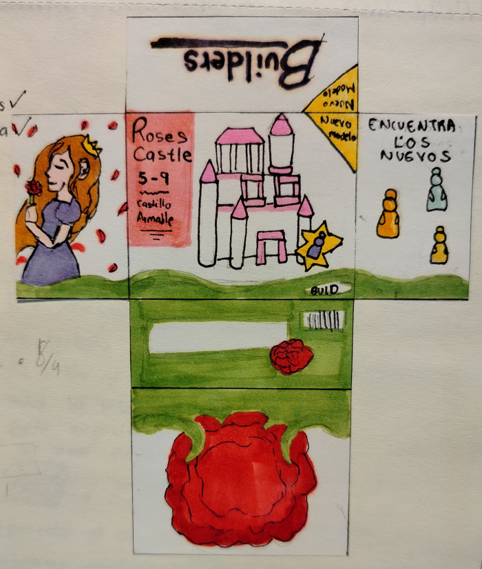 Boceto del empaque
