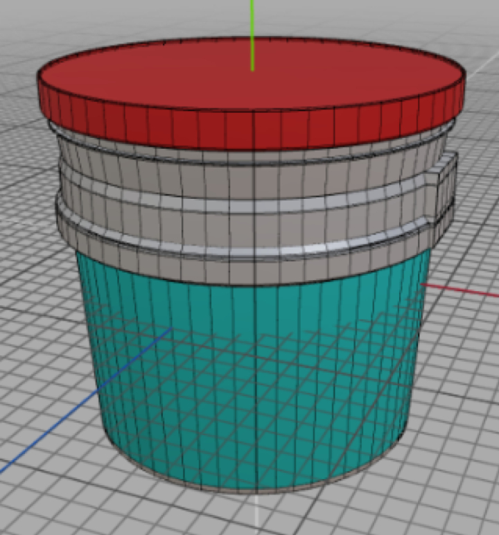 Cubeta 3D